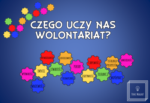 Dekoracja do druku: Czego uczy nas WOLONTARIAT
