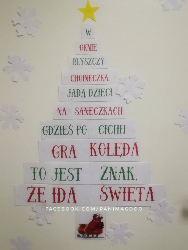 Dekoracja do druku: Choineczka