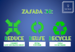 Dekoracja do druku: Dzień Ziemi - Zasada 3R
