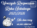 Dekoracja do druku: Inauguracja roku szkolnego nr 6 - Nic dwa razy 2025