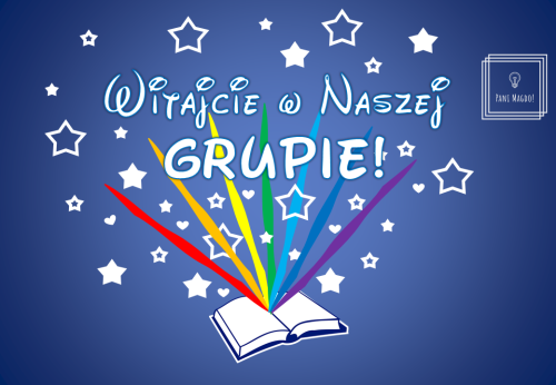 Dekoracja do druku: Witajcie w Naszej GRUPIE