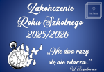 Dekoracja do druku: Nic dwa razy... Zakończenie Roku Szkolnego 2026