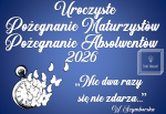 Dekoracja do druku: Nic dwa razy... Pożegnanie Absolwentów / Maturzystów 2026