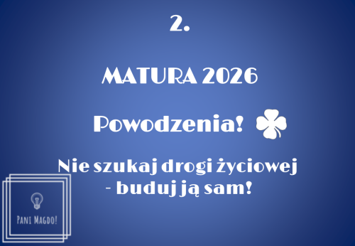 Dekoracja do druku: Matura 2026 - nr 2 