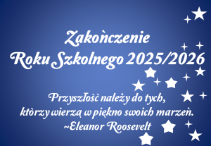 Dekoracja do druku: Przyszłość należy do tych... - zakończenie roku 2026