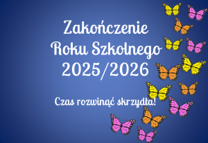 Dekoracja do druku: Czas rozwinąć skrzydła - na Zakończenie Roku Szkolnego 2026
