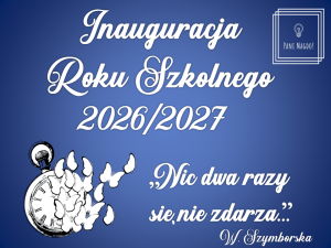 Dekoracja do druku: Inauguracja roku szkolnego nr 6 - Nic dwa razy 2026