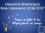 Dekoracja do druku: Rozpoczęcie roku szkolnego nr 8 - Grechuta 2026