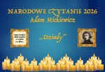 Dekoracja do druku: Adam Mickiewicz - Narodowe Czytanie 2026 - świece - nr 2