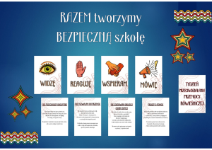 Dekoracja do druku: Tydzień przeciwdziałania przemocy rówieśniczej