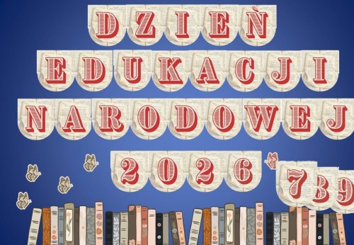 Dekoracja do druku: Dzień Edukacji Narodowej - proporczyki 
