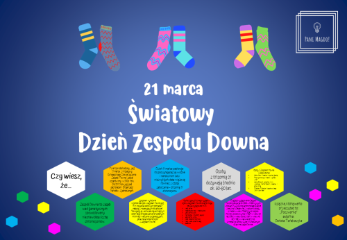 Dekoracja do druku: Dzień Zespołu Downa 