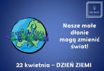 Dekoracja do druku: Dzień Ziemi - nasze małe dłonie