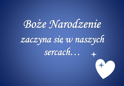 Dekoracja do druku: Boże Narodzenie zaczyna się w naszych sercach 3