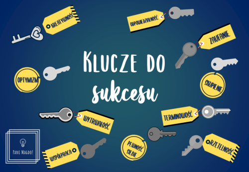 Dekoracja do druku: Klucze do sukcesu