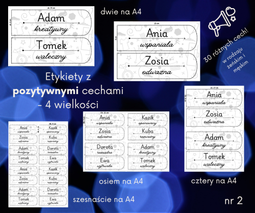 Dekoracja do druku: ETYKIETY - beżowe 