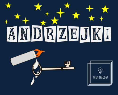 Dekoracja do druku: Dekoracja Andrzejkowa nr 2