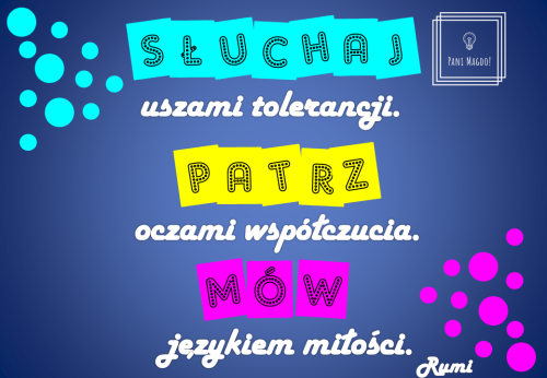 Dekoracja do druku: Dzień Empatii / Tolerancji 
